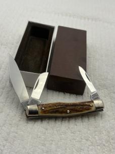 Simmons Hardware Co Made In Germany Hornet 3 Blade Stockman Pocket Knife