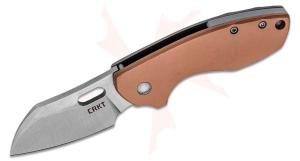 Columbia River CRKT 5311CU Jesper Voxnaes Pilar Copper Folding Knife 2382quotPlain Blade-New in Box