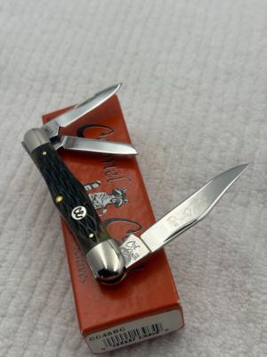 Colonel Coon Quality Made USA CC48BC NIB 3 Blade Whittler