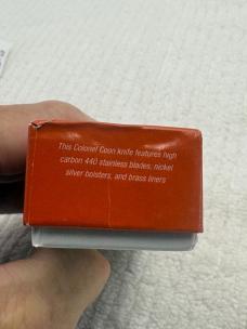 Colonel Coon Quality Made USA CC48BC NIB 3 Blade Whittler