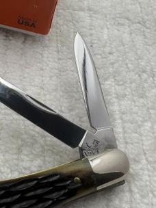 Colonel Coon Quality Made USA CC48BC NIB 3 Blade Whittler