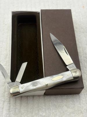 Shapleighs St Louis USA Made In Germany 3 Blade Pearl Whittler Pocket Knife