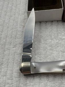 Shapleighs St Louis USA Made In Germany 3 Blade Pearl Whittler Pocket Knife