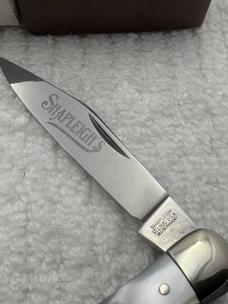 Shapleighs St Louis USA Made In Germany 3 Blade Pearl Whittler Pocket Knife