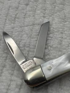 Shapleighs St Louis USA Made In Germany 3 Blade Pearl Whittler Pocket Knife