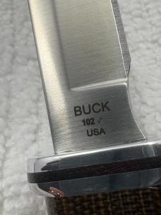 Buck USA 0102GRS1-B Woodsman Pro Fixed Blade New In Black Box