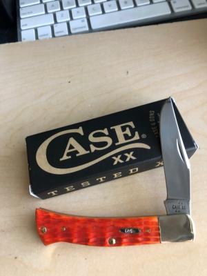 Case Tequila Sunrise Bone Crandall Jig Axe Handle 