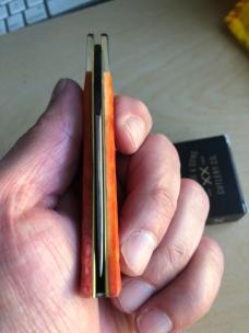 Case Tequila Sunrise Bone Crandall Jig Axe Handle 
