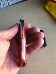 Case Tequila Sunrise Bone Crandall Jig Axe Handle 