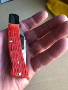 Case Tequila Sunrise Bone Crandall Jig Axe Handle 
