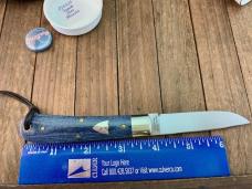 Great Eastern Cutlery Tidioute P74 Fixed Blade Denim Blue Micarta 2025