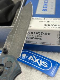 Benchmade  940BK-2404 Ltd Ed Osborne New In Box Made In USA