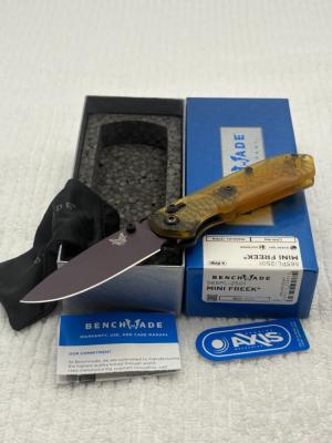 Benchmade 565PL-2501 Ltd Ed 2025 Shot Show Special Mini Freek NIB Made USA