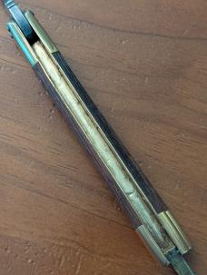 PHILIPPINES ORDINANCE BALI WITH OLD FILE BAYONET BLADE 23CM