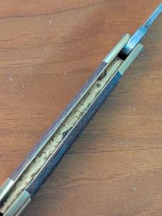 PHILIPPINES ORDINANCE BALI WITH OLD FILE BAYONET BLADE 23CM