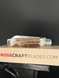 Excellent NIB Rosecraft Blades  Sweetwater Creek Stag Senator RCT021-STG