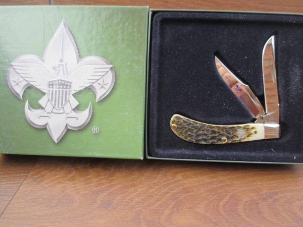 Case XX Official Boy Scout Knife   Saddlehorn