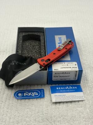 Benchmade 533-04 Mini Bugout New In Box Made In USA