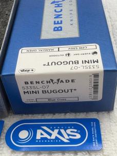 Benchmade 533SL-07  Mini Bugout New In Box Made In USA 