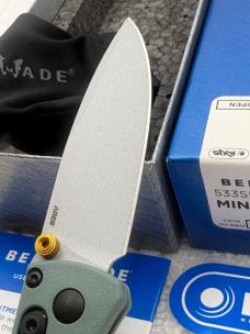 Benchmade 533SL-07  Mini Bugout New In Box Made In USA 