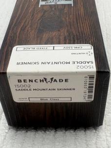 Benchmade 15002 Saddle Mountain Skinner Fixed Blade Hunting / Camping Knife NIB