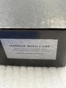 Benchmade 375BK-1 Adamas Tactical Fixed Blade Knife New In Box Made In USA