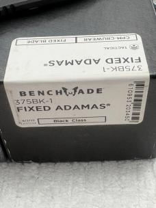 Benchmade 375BK-1 Adamas Tactical Fixed Blade Knife New In Box Made In USA