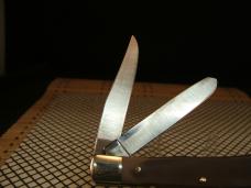 SCHRADE OLD TIMER 96OT BEARHEAD TRAPPER VINTAGE U.S.A. CARBON STEEL NEW POCKET KNIFE W/BOX & PAPERS