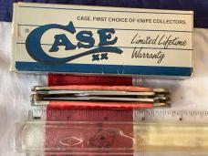 1989 Case xx Centennial Cattle knife (Mdl# R6345 1/2 SS) w Red Bone Handles in Orig box