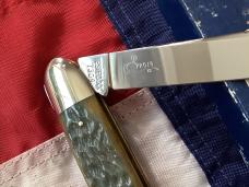 1992 Case Classic PROTO Whittler (Mdl# 73091) w/ Sweet Green/Moss Bone Handles -NOS