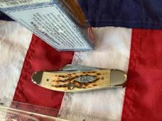 2003 Case xx TB 6339 Sowbelly Knife with Antique Bone Handles -NOS in Orig box