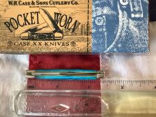 2004 Case xx Tiny Trapper (Mdl# 61154) with Caribbean Blue Bone Handles -NOS in Orig box