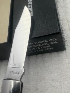 Bowen USA R1306-B 1 Blade Lockback Bullet Knife NIB