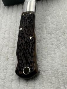 Bowen USA R1306-B 1 Blade Lockback Bullet Knife NIB