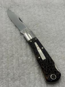 Bowen USA R1306-B 1 Blade Lockback Bullet Knife NIB