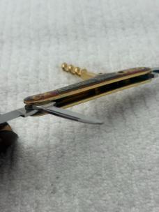 Anheuser Busch Brewing Association Multitool Bartender Tool w Stanhope Lens Showing Adolphus Busch