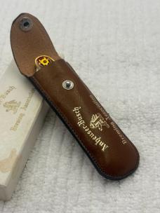 Anheuser Busch Brewing Association Multitool Bartender Tool w Stanhope Lens Showing Adolphus Busch