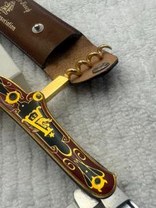 Anheuser Busch Brewing Association Multitool Bartender Tool w Stanhope Lens Showing Adolphus Busch