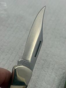 Remington Vintage 1 Blade Stag Lockback Pocket Knife Quality Made In Germany