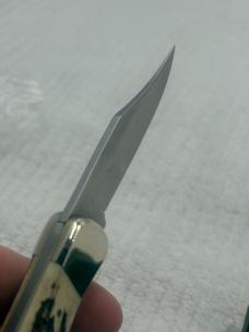 Remington Vintage 1 Blade Stag Lockback Pocket Knife Quality Made In Germany
