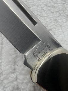 Remington Vintage 1 Blade Stag Lockback Pocket Knife Quality Made In Germany