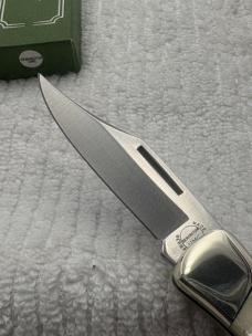 Remington Vintage 1 Blade Stag Lockback Pocket Knife Quality Made In Germany