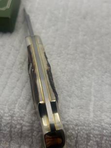 Remington Vintage 1 Blade Stag Lockback Pocket Knife Quality Made In Germany