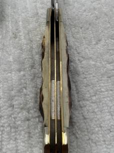 Remington Vintage 2 Blade Stag Trapper Pocket Knife Quality Made In Germany