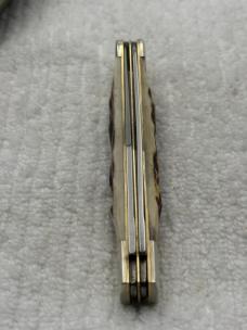 Remington Vintage 2 Blade Stag Trapper Pocket Knife Quality Made In Germany