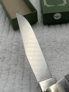 Remington Vintage 2 Blade Stag Trapper Pocket Knife Quality Made In Germany