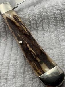 Remington Vintage 2 Blade Stag Trapper Pocket Knife Quality Made In Germany