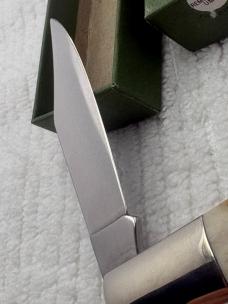 Remington Vintage 1 Blade Stag Barlow Pocket Knife Made In Germany