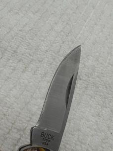 Buck 2007 525 Small  1 Blade Lockback American Flag & Eagle