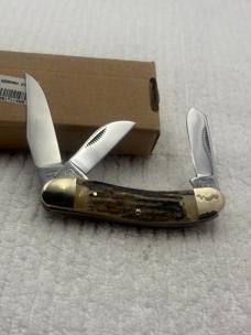 Buck Creek 3 Blade Stockman Pocket Knife NIB